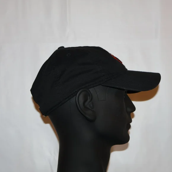 Baltimore Orioles Black Baseball Cap with Orange Logo - Picture 3 of 5